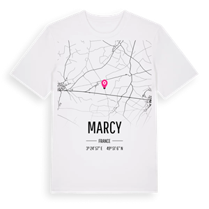 Marcy karta t-shirt – ekologisk bomull t-shirt från Pinshirt