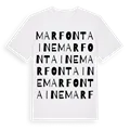 Marfontaine ordlek t-shirt