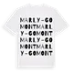 Marly-Gomont ordlek t-shirt