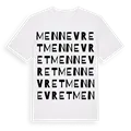 Mennevret ordlek t-shirt