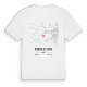 Mercin-et-Vaux karta t-shirt