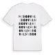 Mingoval ordlek t-shirt
