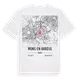 Mons-en-Barœul karta t-shirt