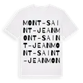 Mont-Saint-Jean ordlek t-shirt