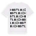 Montloué ordlek t-shirt