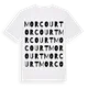Morcourt ordlek t-shirt