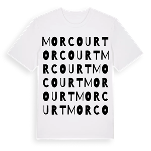 Morcourt ordlek t-shirt – ekologisk bomull t-shirt från Pinshirt