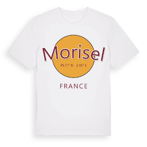 Morisel cirkel t-shirt – ekologisk bomull t-shirt från Pinshirt