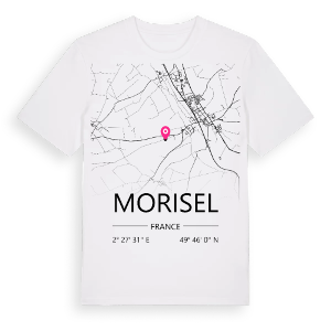 Morisel karta t-shirt – ekologisk bomull t-shirt från Pinshirt