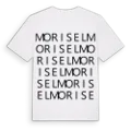 Morisel ordlek t-shirt
