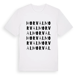 Morval ordlek t-shirt – ekologisk bomull t-shirt från Pinshirt