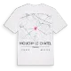 Mouchy-le-Châtel karta t-shirt