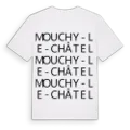 Mouchy-le-Châtel ordlek t-shirt