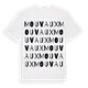 Mouvaux ordlek t-shirt