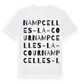 Nampcelles-la-Cour ordlek t-shirt