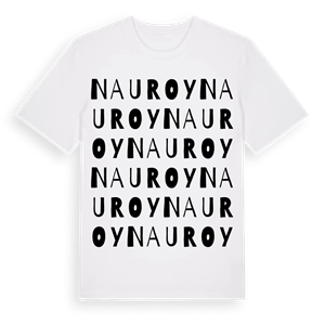 Nauroy ordlek t-shirt – ekologisk bomull t-shirt från Pinshirt