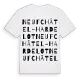 Neufchâtel-Hardelot ordlek t-shirt