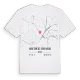 Neufchâtel-sur-Aisne karta t-shirt