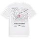 Neuville-en-Ferrain karta t-shirt