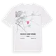 Neuville-Saint-Amand karta t-shirt