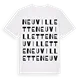 Neuvillette ordlek t-shirt