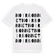 Noir Bonnet ordlek t-shirt
