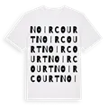 Noircourt ordlek t-shirt