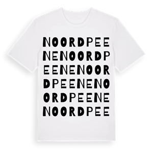 Noordpeene ordlek t-shirt – ekologisk bomull t-shirt från Pinshirt