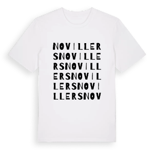 Novillers ordlek t-shirt – ekologisk bomull t-shirt från Pinshirt
