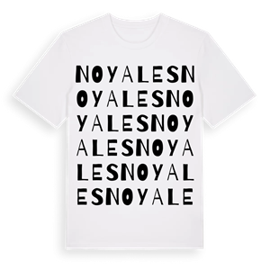 Noyales ordlek t-shirt – ekologisk bomull t-shirt från Pinshirt