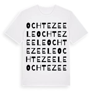 Ochtezeele ordlek t-shirt – ekologisk bomull t-shirt från Pinshirt