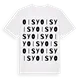 Oisy ordlek t-shirt