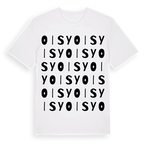 Oisy ordlek t-shirt – ekologisk bomull t-shirt från Pinshirt