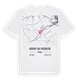 Origny-en-Thiérache karta t-shirt