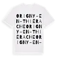 Origny-en-Thiérache ordlek t-shirt