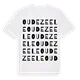 Oudezeele ordlek t-shirt