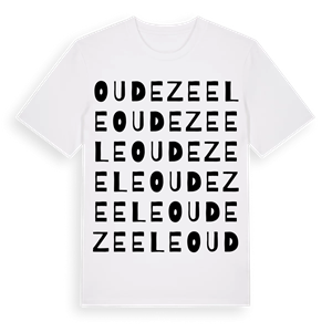 Oudezeele ordlek t-shirt – ekologisk bomull t-shirt från Pinshirt