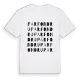 Parfondru ordlek t-shirt