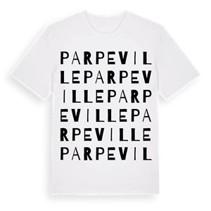 Parpeville ordlek t-shirt – ekologisk bomull t-shirt från Pinshirt