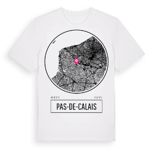 Pas-de-Calais t-shirt – ekologisk bomull t-shirt från Pinshirt