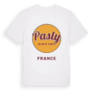 Pasly cirkel t-shirt – ekologisk bomull t-shirt från Pinshirt
