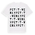 Petit-Verly ordlek t-shirt