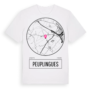 Peuplingues t-shirt – ekologisk bomull t-shirt från Pinshirt