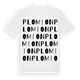 Plomion ordlek t-shirt
