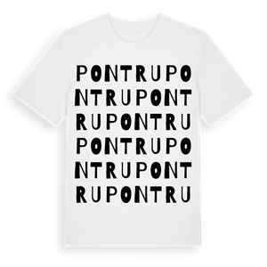 Pontru ordlek t-shirt – ekologisk bomull t-shirt från Pinshirt