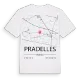 Pradelles karta t-shirt