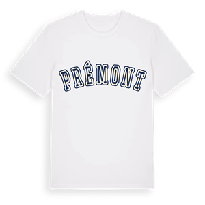 Prémont college t-shirt – ekologisk bomull t-shirt från Pinshirt