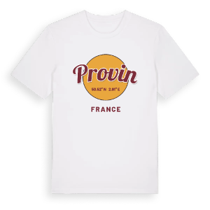 Provin cirkel t-shirt – ekologisk bomull t-shirt från Pinshirt
