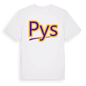 Pys baseball t-shirt – ekologisk bomull t-shirt från Pinshirt