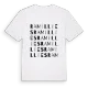 Ramillies ordlek t-shirt
